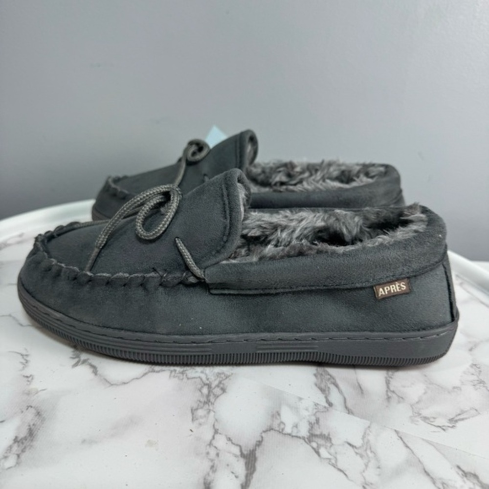 Apres Women’s Moccasins sz 8 Fur Lined NEW # bag U-26